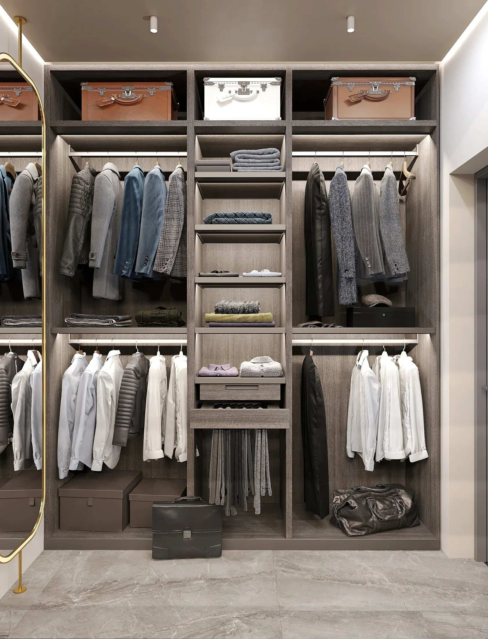 Дом в Тереке - 1 этаж / гардероб 3